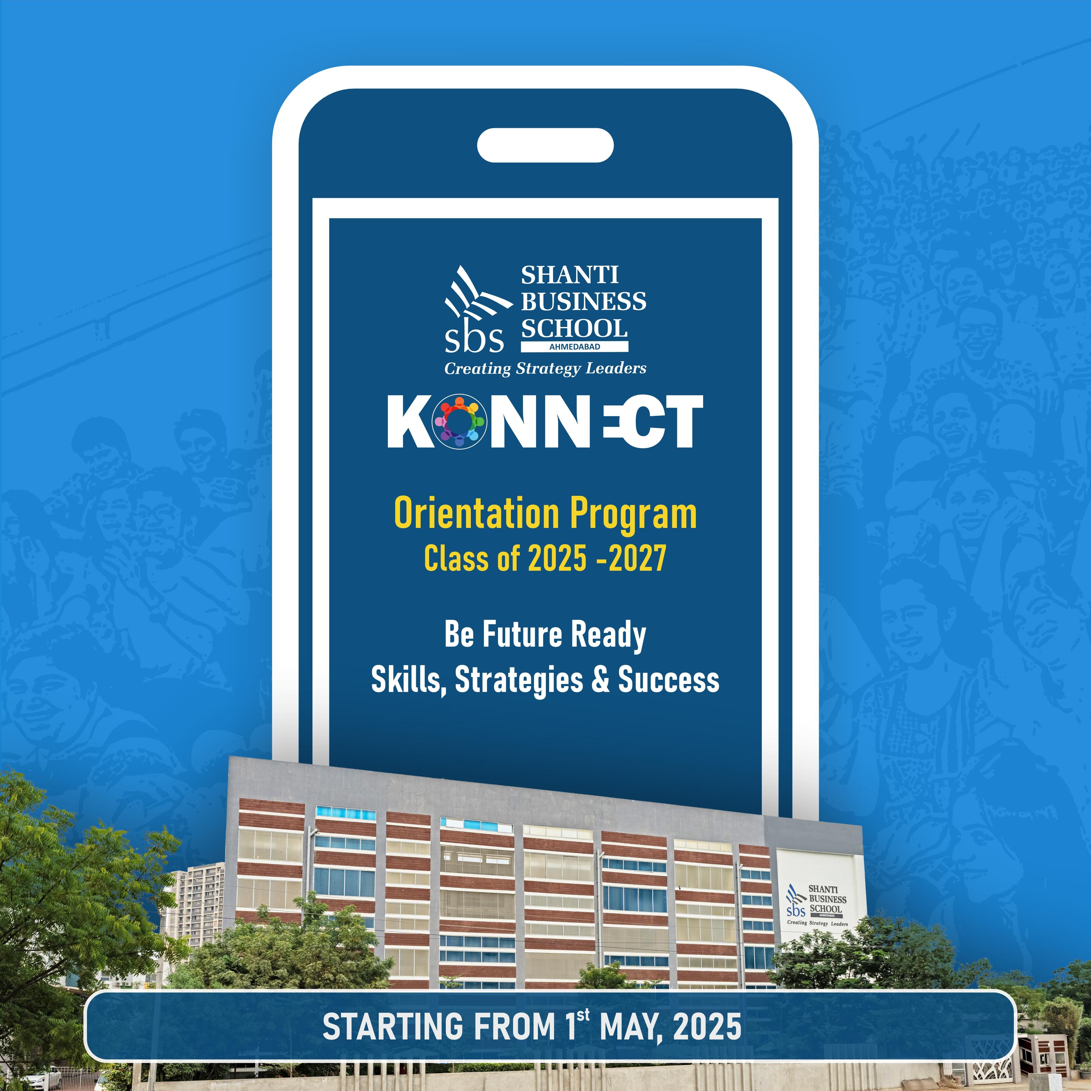 SBS Konnect - Online Orientation Program - PGDM 2025