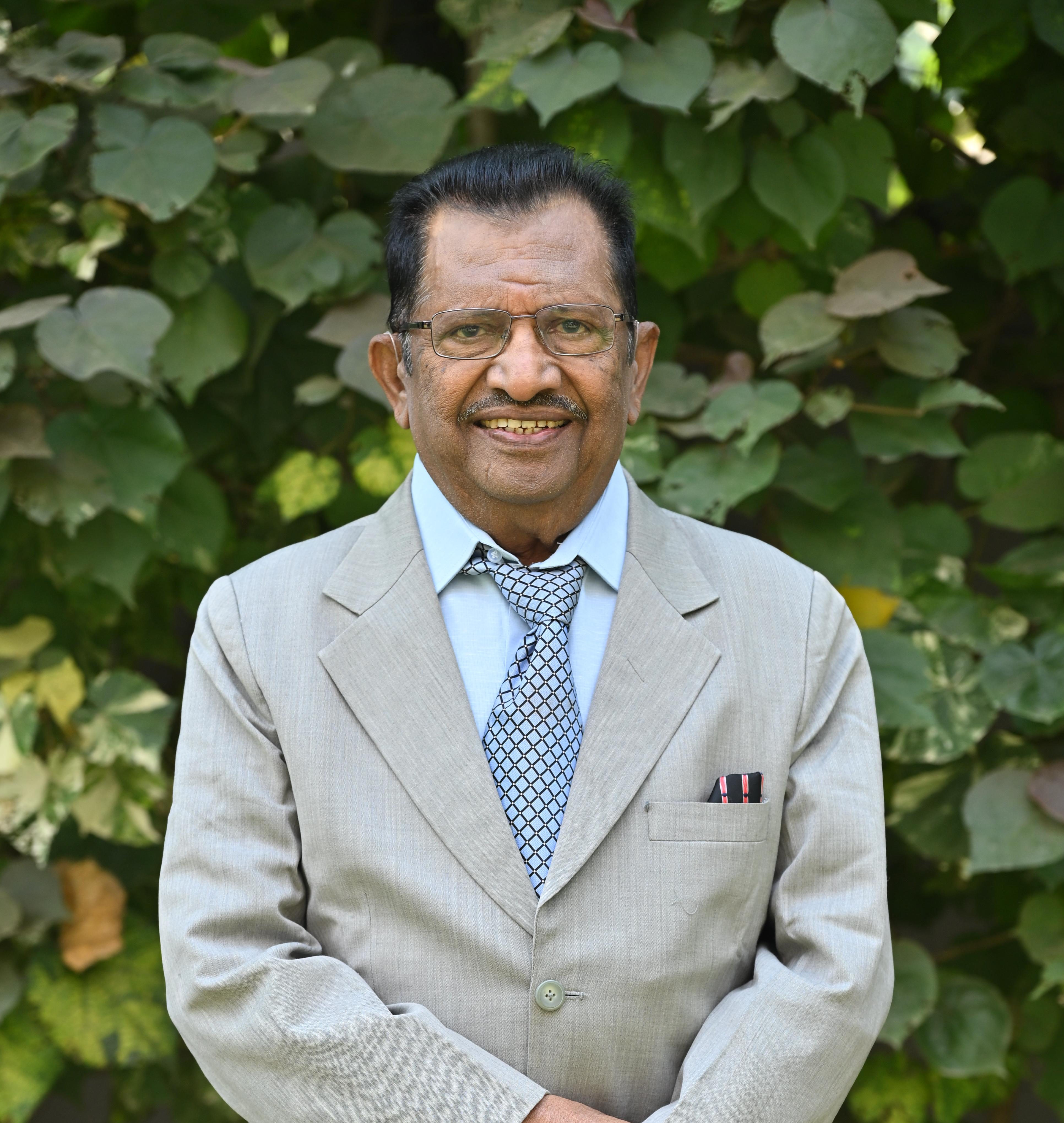 Portrait of Mr. KGK Pillai